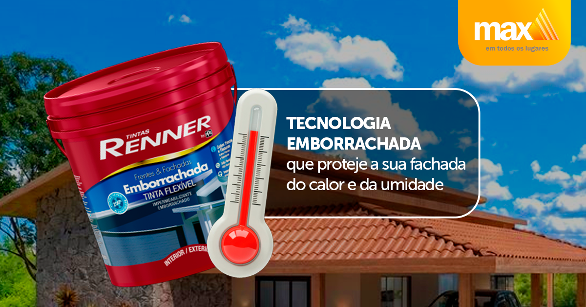 Tecnologia Emborrachada: proteção inteligente para fachadas expostas ao sol e à chuva